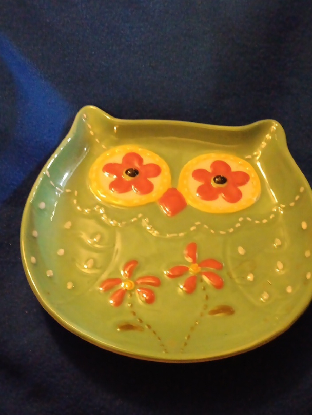 Cracker Barrel Black Logo Ceramic Piece